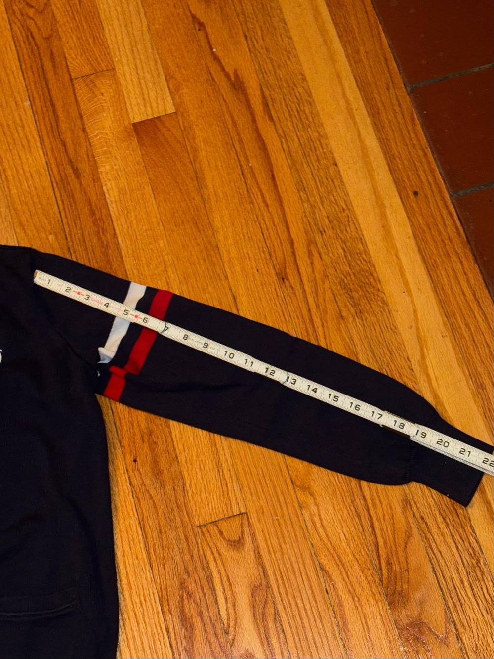 Ralph Lauren Women’s Navy Cotton 2013 US Open Cardigan – Size Medium - Picture 8 of 9